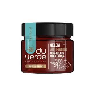 Geleia Anti-Aging morango, uva, chia e linhaça Jolimont