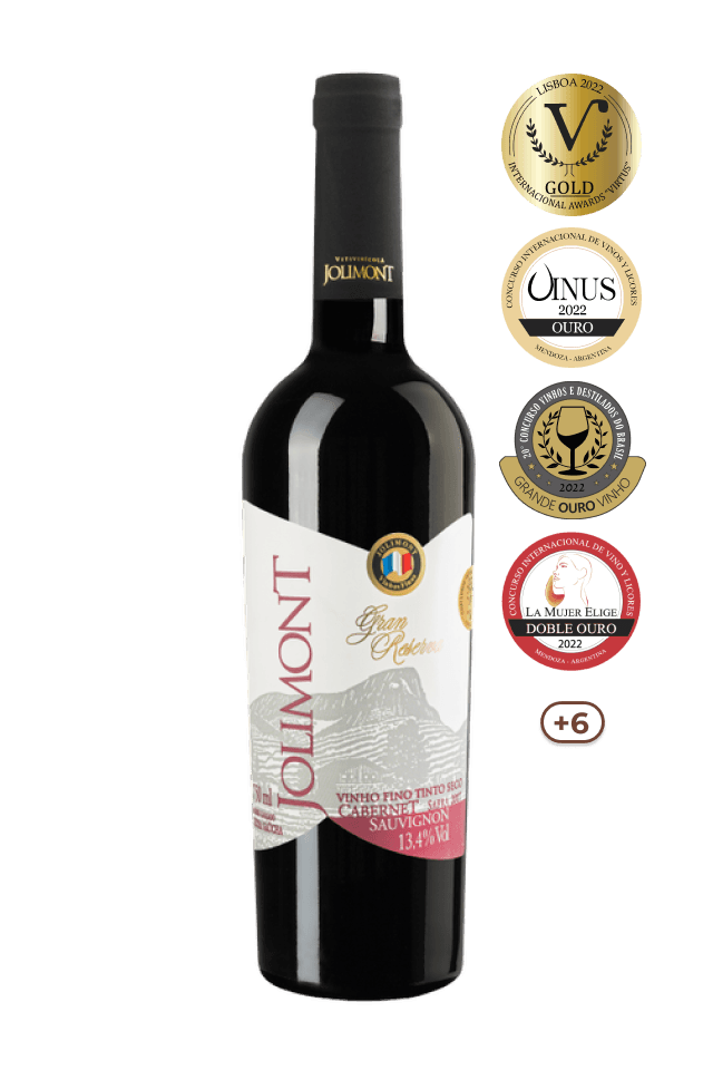 Vinho Gran Reserva Cabernet Sauvignon Jolimont premiado