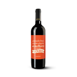 Rótulo Presenteável para Vinho Jolimont - “Amizades boas trazem”