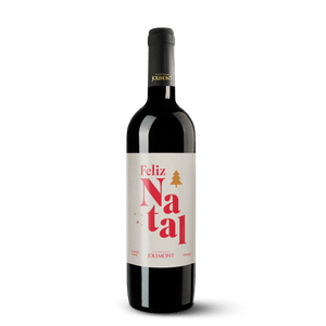 Vinho Cabernet Sauvignon com Carvalho Jolimont + Rótulo Presenteável para Vinho Jolimont - Feliz Natal