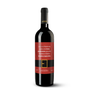 Vinho Cabernet Sauvignon com Carvalho Jolimont + Rótulo Presenteável para Vinho Jolimont - Felicitações de Natal