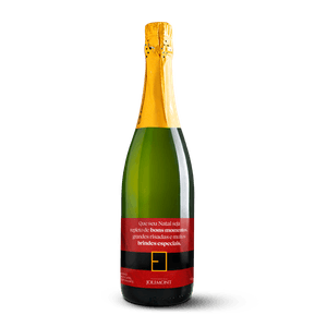 Espumante Moscatel Jolimont + Rótulo Presenteável para Espumante Jolimont - Felicitações de Natal