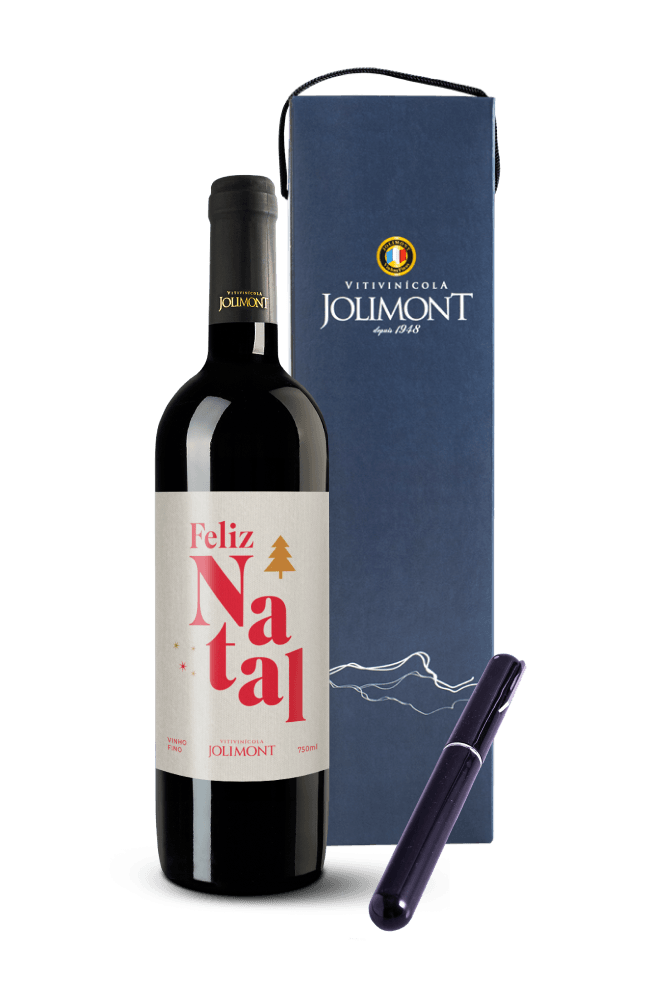 Kit-de-Natal-Jolimont-com-Vinho-Cabernet-Sauvignon---Rotulo-Presenteavel---Feliz-Natal---Caixa-Unitaria-para-Vinho---Saca-Rolhas-de-Pressao