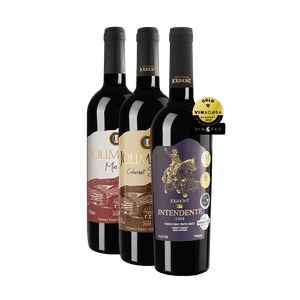 Combo com 3 Premiados com Merlot + Itendente + Cabernet com Carvalho