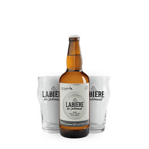 Cerveja Witbier Moscatel 500ml + 2 Copo de Cerveja 473ml Jolimont