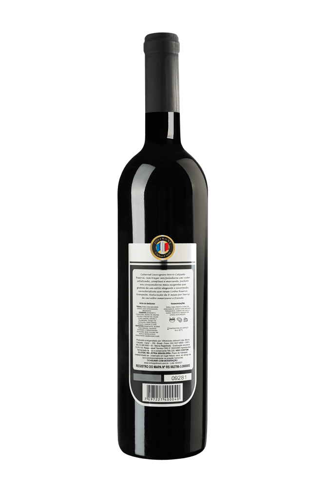 VinhoCabernetSauvignonMorroCalcadoReservaJolimont